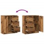 Gealterter Schrank aus Ingenieurholz 60x30x70 cm von , Sideboards - Ref: Foro24-856836, Preis: 79,90 €, Rabatt: %