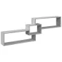 Armario de pared madera de ingeniería gris Sonoma 158x18x53 cm de , Estantes y estanterías - Ref: Foro24-854819, Precio: 34,7...