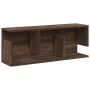 Mueble de pared madera de ingeniería marrón roble 80x20x30 cm de , Estantes y estanterías - Ref: Foro24-854838, Precio: 30,26...
