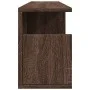 Mueble de pared madera de ingeniería marrón roble 80x20x30 cm de , Estantes y estanterías - Ref: Foro24-854838, Precio: 30,26...