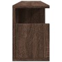 Wandregal aus braunem Eichenfurnierholz 80x20x30 cm von , Regale und Regale - Ref: Foro24-854838, Preis: 30,67 €, Rabatt: %