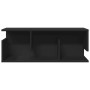 Wandschrank aus schwarzem Ingenieurholz 80x20x30 cm von , Regale und Regale - Ref: Foro24-854833, Preis: 32,02 €, Rabatt: %
