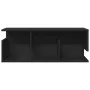 Wandschrank aus schwarzem Ingenieurholz 80x20x30 cm von , Regale und Regale - Ref: Foro24-854833, Preis: 31,59 €, Rabatt: %