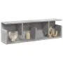 Armario de pared madera ingeniería gris hormigón 100x20x30 cm de , Estantes y estanterías - Ref: Foro24-854844, Precio: 41,22...