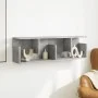 Armario de pared madera ingeniería gris hormigón 100x20x30 cm de , Estantes y estanterías - Ref: Foro24-854844, Precio: 41,22...