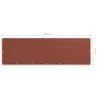 Terracotta Oxford fabric balcony awning 90x300 cm by vidaXL, Umbrellas - Ref: Foro24-134976, Price: 20,91 €, Discount: %
