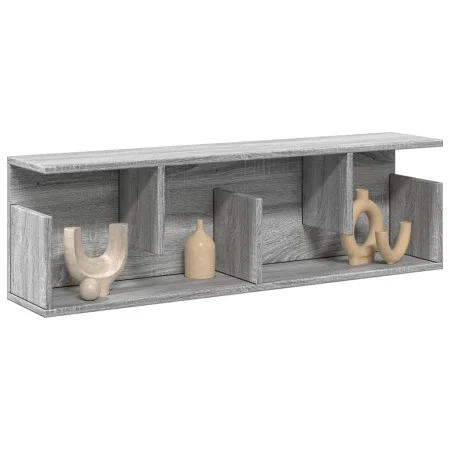 Wandschrank aus Sonoma-Eichen-Ingenieurholz 100x20x30 cm in Grau. von , Regale und Regale - Ref: Foro24-854846, Preis: 41,95 ...