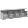 Armario de pared madera de ingeniería gris Sonoma 100x20x30 cm by , Shelves and shelves - Ref: Foro24-854846, Price: 42,60 €,...