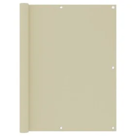 Balcony awning cream oxford fabric 120x600 cm by vidaXL, Umbrellas - Ref: Foro24-134959, Price: 31,46 €, Discount: %