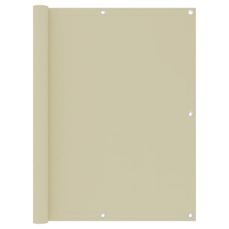 Balkonmarkise aus cremefarbenem Oxford-Stoff, 120 x 600 cm von vidaXL, Sonnenschirme - Ref: Foro24-134959, Preis: 23,74 €, Ra...