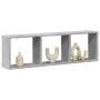 Armario de pared madera ingeniería gris hormigón 100x16x30 cm by , Shelves and shelves - Ref: Foro24-854871, Price: 26,58 €, ...
