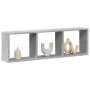 Armario de pared madera ingeniería gris hormigón 100x16x30 cm by , Shelves and shelves - Ref: Foro24-854871, Price: 26,96 €, ...
