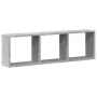 Armario de pared madera ingeniería gris hormigón 100x16x30 cm by , Shelves and shelves - Ref: Foro24-854871, Price: 26,58 €, ...