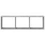 Armario de pared madera ingeniería gris hormigón 100x16x30 cm by , Shelves and shelves - Ref: Foro24-854871, Price: 26,96 €, ...