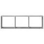Wandregal aus grauem Beton-Holzwerkstoff 100x16x30 cm. von , Regale und Regale - Ref: Foro24-854871, Preis: 26,58 €, Rabatt: %