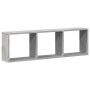 Armario de pared madera ingeniería gris hormigón 100x16x30 cm by , Shelves and shelves - Ref: Foro24-854871, Price: 26,96 €, ...