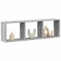 Armario de pared madera de ingeniería gris Sonoma 100x16x30 cm de , Estantes y estanterías - Ref: Foro24-854873, Precio: 30,0...