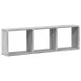 Armario de pared madera de ingeniería gris Sonoma 100x16x30 cm de , Estantes y estanterías - Ref: Foro24-854873, Precio: 30,0...