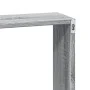 Armario de pared madera de ingeniería gris Sonoma 100x16x30 cm de , Estantes y estanterías - Ref: Foro24-854873, Precio: 30,0...