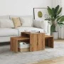 Mesa de centro madera de ingeniería roble artisan 100x48x40 cm de , Mesas de centro - Ref: Foro24-856055, Precio: 65,06 €, De...