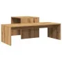 Mesa de centro madera de ingeniería roble artisan 100x48x40 cm de , Mesas de centro - Ref: Foro24-856055, Precio: 65,06 €, De...