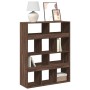 Estantería de madera de ingeniería marrón roble 100x33x125,5 cm by , Bookcases and shelves - Ref: Foro24-3309363, Price: 99,1...