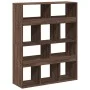Estantería de madera de ingeniería marrón roble 100x33x125,5 cm de , Librerías y estanterías - Ref: Foro24-3309363, Precio: 9...