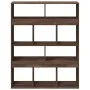 Estantería de madera de ingeniería marrón roble 100x33x125,5 cm de , Librerías y estanterías - Ref: Foro24-3309363, Precio: 9...