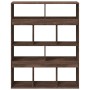 Estantería de madera de ingeniería marrón roble 100x33x125,5 cm by , Bookcases and shelves - Ref: Foro24-3309363, Price: 99,1...