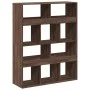 Estantería de madera de ingeniería marrón roble 100x33x125,5 cm de , Librerías y estanterías - Ref: Foro24-3309363, Precio: 9...