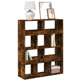 Estantería madera de ingeniería roble ahumado 100x33x125,5 cm by , Bookcases and shelves - Ref: Foro24-3309361, Price: 95,01 ...