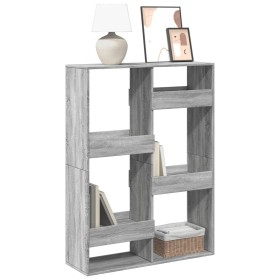 Estantería de madera de ingeniería gris Sonoma 100x33x135 cm von , Bücherregale und Regale - Ref: Foro24-3309389, Preis: 94,7...