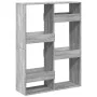 Estantería de madera de ingeniería gris Sonoma 100x33x135 cm de , Librerías y estanterías - Ref: Foro24-3309389, Precio: 93,6...