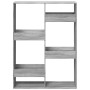 Estantería de madera de ingeniería gris Sonoma 100x33x135 cm von , Bücherregale und Regale - Ref: Foro24-3309389, Preis: 94,7...