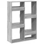 Estantería de madera de ingeniería gris Sonoma 100x33x135 cm de , Librerías y estanterías - Ref: Foro24-3309389, Precio: 93,6...