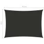 Rechteckige Segelmarkise Oxford-Stoff anthrazitgrau 3x4,5 m von vidaXL, Sonnenschirme - Ref: Foro24-135101, Preis: 42,40 €, R...