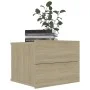 Nachttisch aus Sperrholz in Eichenholzfarbe, 40x30x30 cm. von , Nachttische - Ref: Foro24-801059, Preis: 36,18 €, Rabatt: %