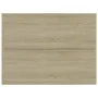 Nachttisch aus Sperrholz in Eichenholzfarbe, 40x30x30 cm. von , Nachttische - Ref: Foro24-801059, Preis: 36,18 €, Rabatt: %