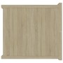 Bedside table made of plywood in oak color, 40x30x30 cm by , Nightstands - Ref: Foro24-801059, Price: 41,96 €, Discount: %