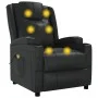 Sillón de masaje de cuero sintético negro de , Sillones de masaje eléctricos - Ref: Foro24-342712, Precio: 243,88 €, Descuent...