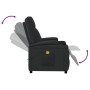 Black synthetic leather massage chair by , Electric massage chairs - Ref: Foro24-342712, Price: 261,17 €, Discount: %
