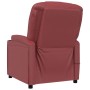 Sillón de masaje de cuero sintético rojo tinto de , Sillones de masaje eléctricos - Ref: Foro24-342716, Precio: 205,75 €, Des...