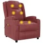 Roter Kunstleder-Massagesessel von , Elektrische Massagesessel - Ref: Foro24-342716, Preis: 203,73 €, Rabatt: %