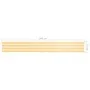 Balcony awning white and yellow oxford fabric 75x600 cm by vidaXL, Umbrellas - Ref: Foro24-134903, Price: 26,62 €, Discount: %