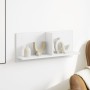 Wandschrank aus weißem Ingenieurholz 70x16,5x30 cm von , Regale und Regale - Ref: Foro24-854850, Preis: 20,33 €, Rabatt: %