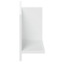 Wandschrank aus weißem Ingenieurholz 70x16,5x30 cm von , Regale und Regale - Ref: Foro24-854850, Preis: 20,33 €, Rabatt: %