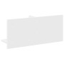 Wandschrank aus weißem Ingenieurholz 70x16,5x30 cm von , Regale und Regale - Ref: Foro24-854850, Preis: 20,33 €, Rabatt: %
