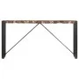 Solid recycled wood console table 150x35x76 cm by , Side tables - Ref: Foro24-285949, Price: 122,25 €, Discount: %