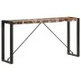 Solid recycled wood console table 150x35x76 cm by , Side tables - Ref: Foro24-285949, Price: 122,25 €, Discount: %