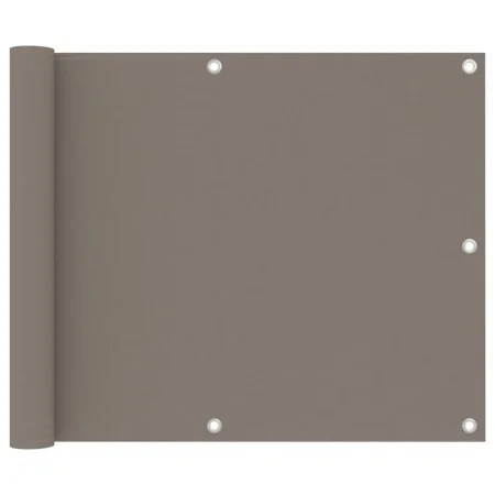 Taupe gray Oxford fabric balcony awning 75x300 cm by vidaXL, Umbrellas - Ref: Foro24-134984, Price: 18,48 €, Discount: %
